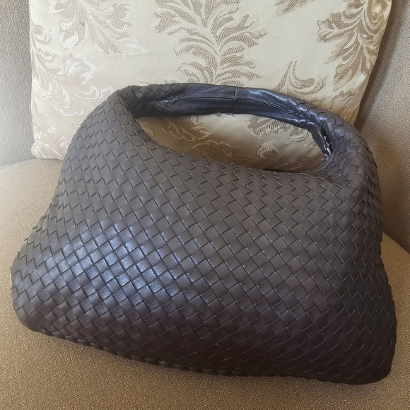 Bottega Veneta Nappa Intrecciato  Veneta Hobo Bag Brown - Picture 5 of 16